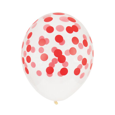 My Little Day Balloons Confetti red