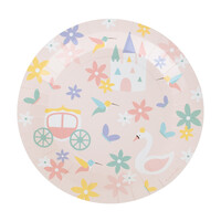 My Little Day Paper Plates Set of  8 Princess