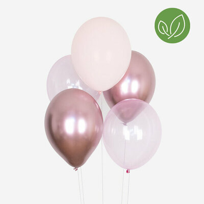 My Little Day Luftballons Set of 10 All Pinks