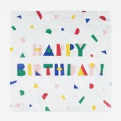 My Little Day Paper Napkins Happy Birthday