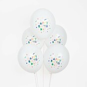 My Little Day Balloons Happy Birthday