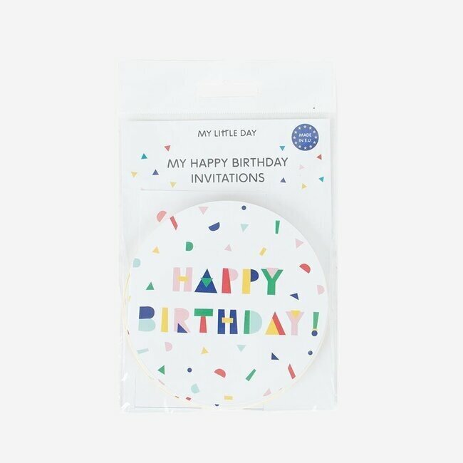 Party Invite Cards Happy Birthday