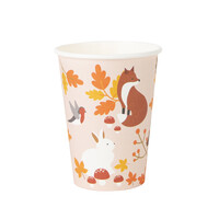 My Little Day Paper Cups Set of  8 Woodland