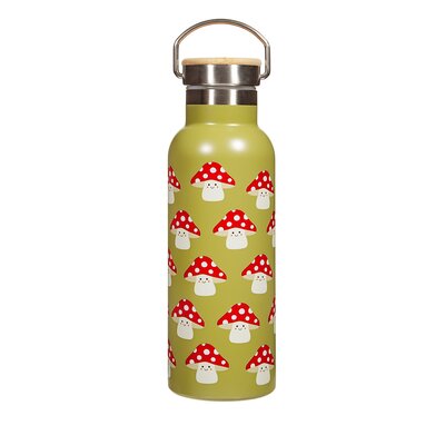 Sass & Belle Water Bottle Mushroom