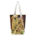 M&K Collection Canvas Tote Bag Art Klimt The Kiss