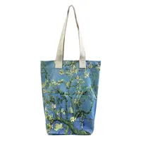 M&K Collection Canvas Tote Bag Art Van Gogh Almond Blossom