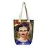 M&K Collection Canvas Tote Bag Art Frida Kahlo