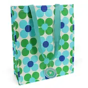 Rex London Shopping bag Daisy green/blue
