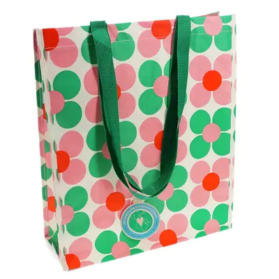Rex London Shopping bag Daisy pink/green