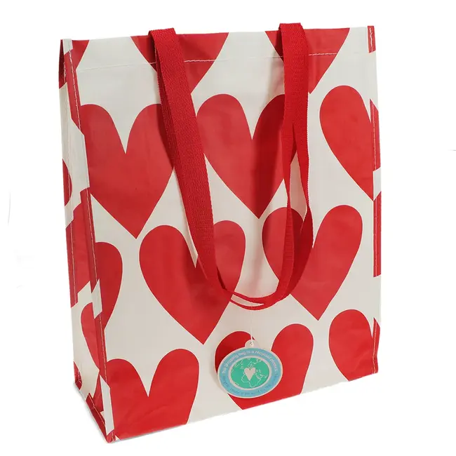Einkaufstasche Hearts