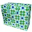 Riesentasche Daisy blue/green