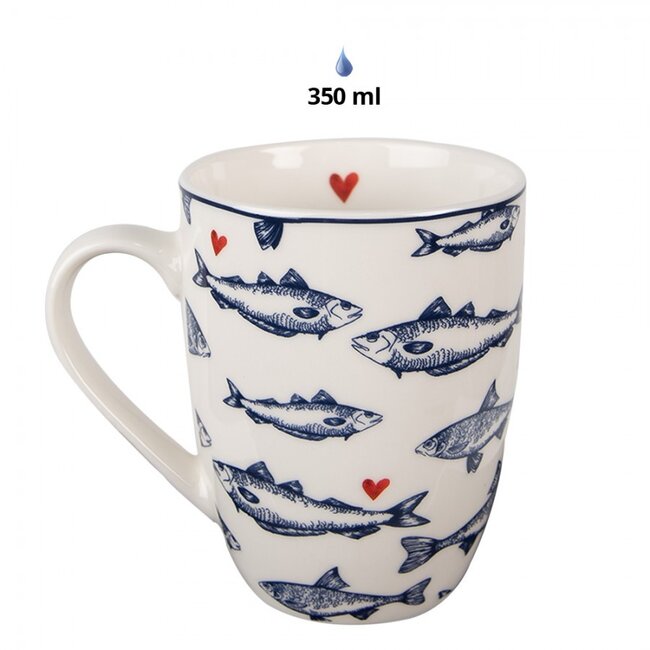 Becher Fishes & Heart