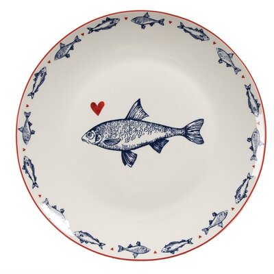 Clayre & Eef Teller klein Fishes & Heart