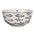 Clayre & Eef Bowl Fishes & Heart