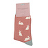 Miss Sparrow Socken Bamboo Rabbits dusky pink