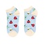 Trainer Socks Bamboo Love Bugs pale blue