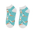 Miss Sparrow Trainer Socks Bamboo Yoga Poses duck egg