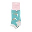 Trainer Socks Bamboo Yoga Poses duck egg