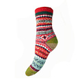 Gemjar Socken Wollmix Multicoloured red