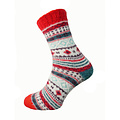 Joya Socks Men Wollmix Patterned red