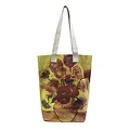 M&K Collection Canvas Tote Bag Art Van Gogh Sunflowers