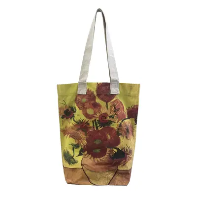 M&K Collection Canvas Tote Bag Art Van Gogh Sunflowers