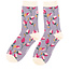 Socks Bamboo Ditsy Flowers lavender