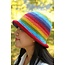 Cotton Bucket Hat Rainbow