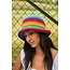 Cotton Bucket Hat Rainbow