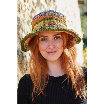 Pachamama Hemp/Cotton Hat Striped