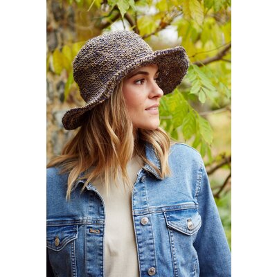 Pachamama Hemp/Cotton Hat Plain denim