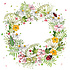 Paperproducts Design Papierservietten Wild Flower Wreath