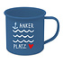 Paperproducts Design Enamel Mug Seaside Ankerplatz