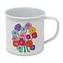 Paperproducts Design Enamel Mug Super Bouquet Happy