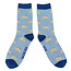 Miss Sparrow Männer-Socken Bamboo Cycling blue