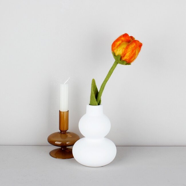 Felt Flower Tulp Olivia