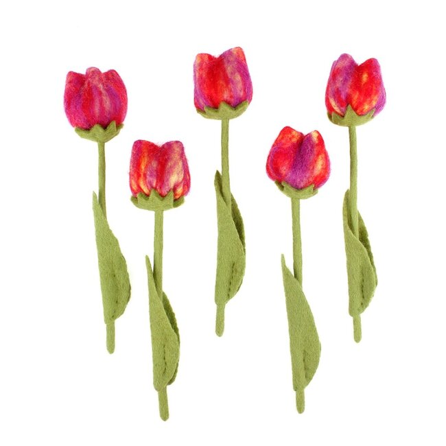 Filzblume Tulp Pien