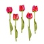 Felt Flower Tulp Pien