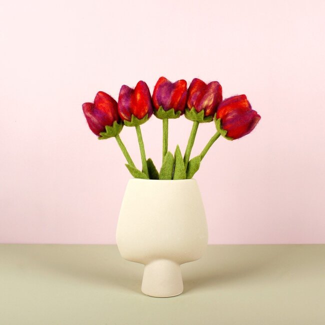 Felt Flower Tulp Pien