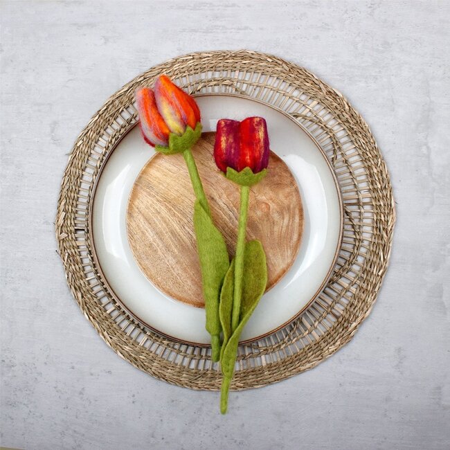 Felt Flower Tulp Pien