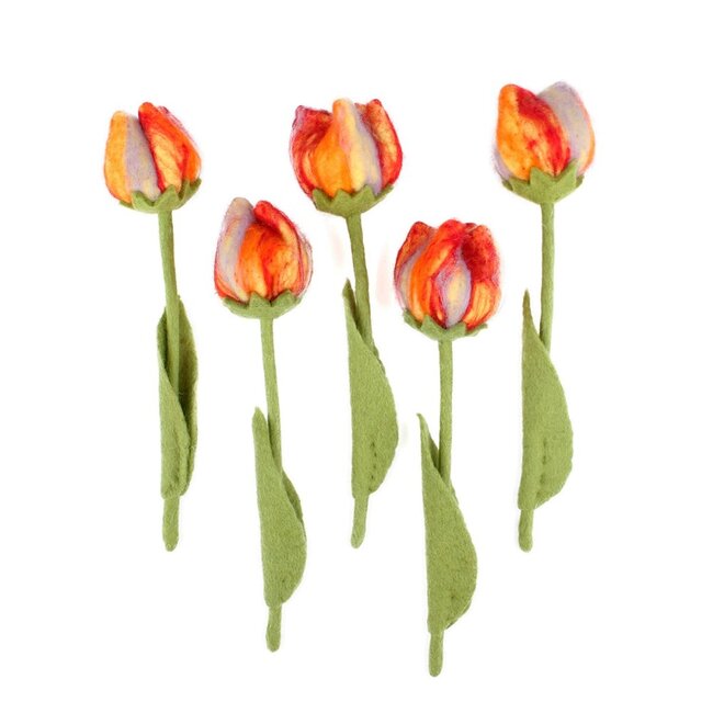 Filzblume Tulp Riva