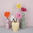 Filzblume Gerbera old pink
