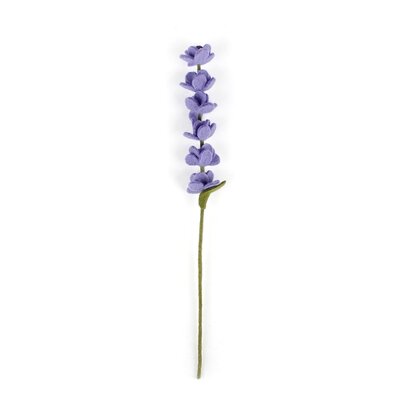 Sjaal met Verhaal Felt Flower Lavendel