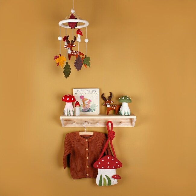 Felt Mobile Bos Hert