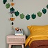 Sjaal met Verhaal Felt Garland Jungle