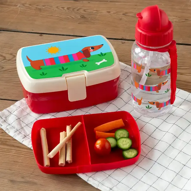 Lunchbox with tray Sausage Dog