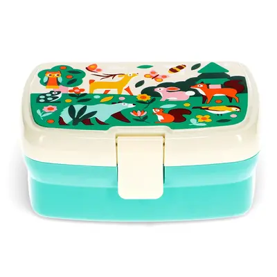 Rex London Lunchbox mit Fach Woodland