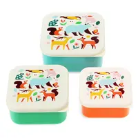 Rex London Snack Boxes Woodland
