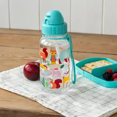 Rex London Kids Water Bottle Woodland