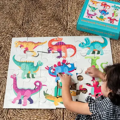 Rex London Fussboden -Puzzle Dinosaurs